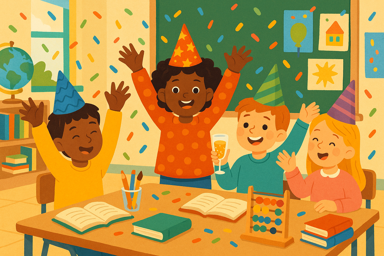 10+ Ideas to Ring in the New Year with Your Young Students